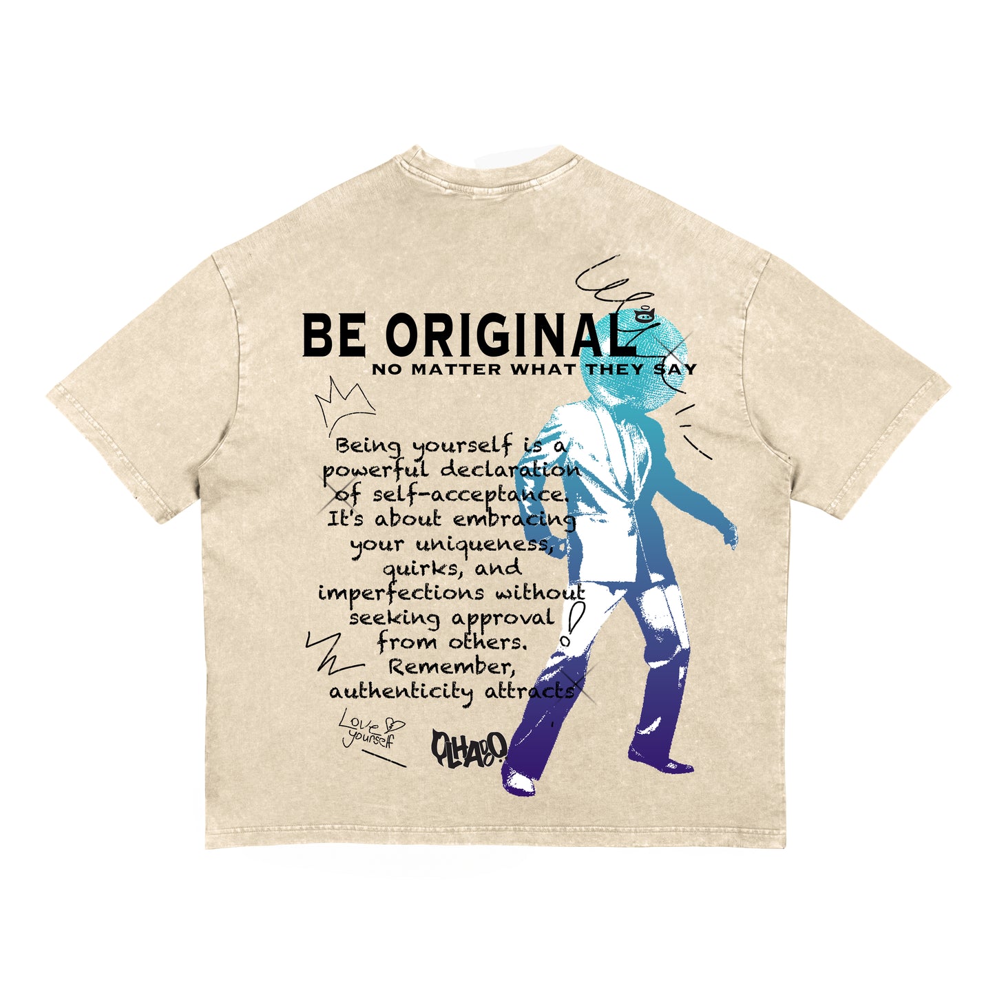 BE ORIGINAL t-shirt